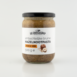 Hazelnootpasta Bruin Vers (500 gram)