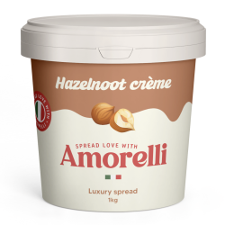 Amorelli Hazelnoot Spread (1 kg)